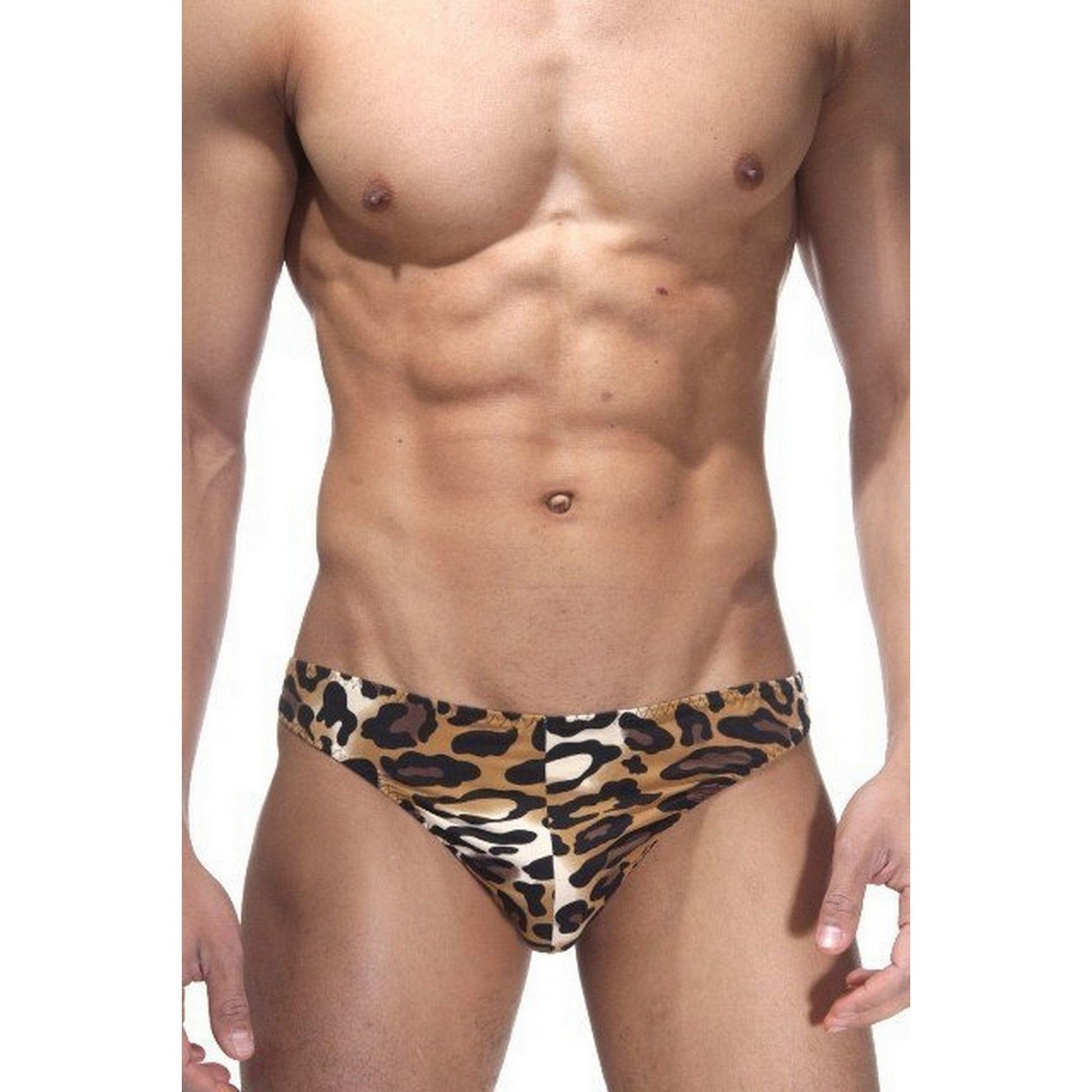 Men's Leopard Thong Underwear - Sexy Undies Panty for Men - Light Weight Breathable Panties for Men - Valentine's Day Gifts for Him