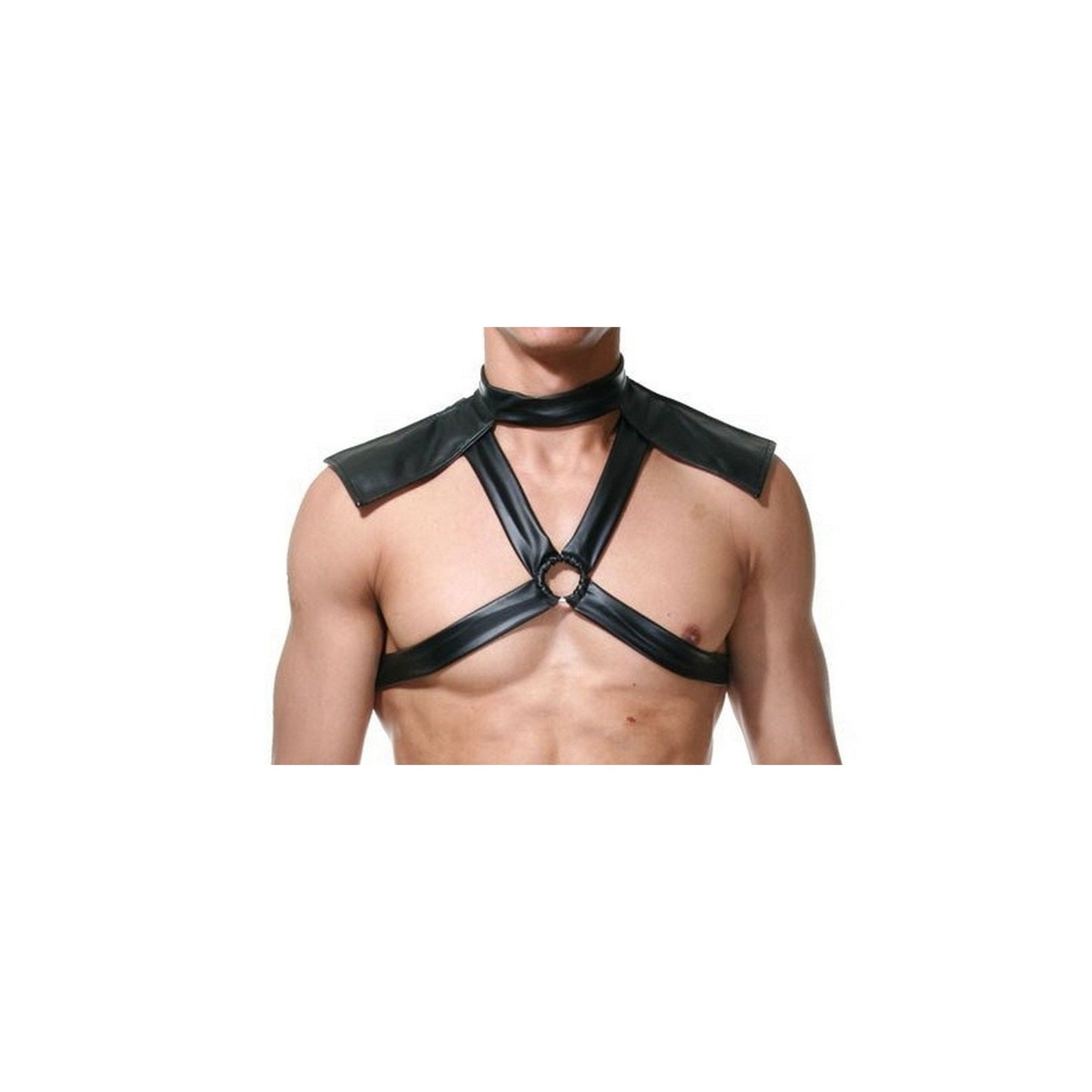 Sexy Gladiator Costume - Mens Lingerie Bodysuit - Black Warrior Skirt - Role Play Costume - Sexy Mens Lingerie - Gay Pride - Open Crotch