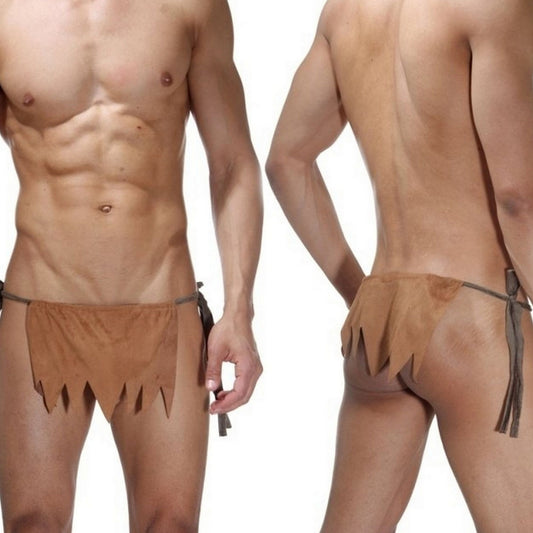 Role Play Tarzan Costume Sexy Men Underwear - Burning Man Outfit - Fantasy Festival Clothing - Perfect Gift for Him - Ships Next Day