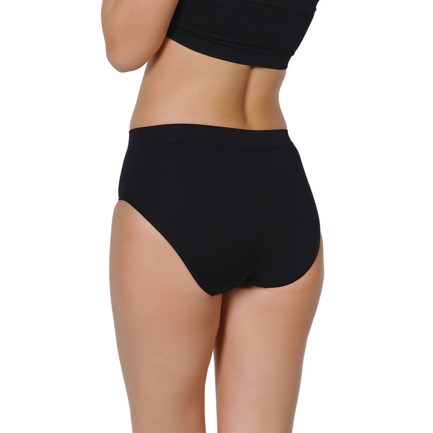 Seamless Breathable Brief Panties - Women’s Girl's Full Brief Ultra Comfort Panties High Waist Underwear